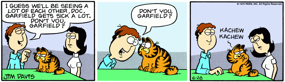Garfield, June 28, 1979