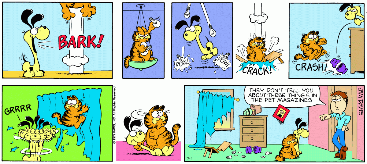 Garfield, July 1, 1979