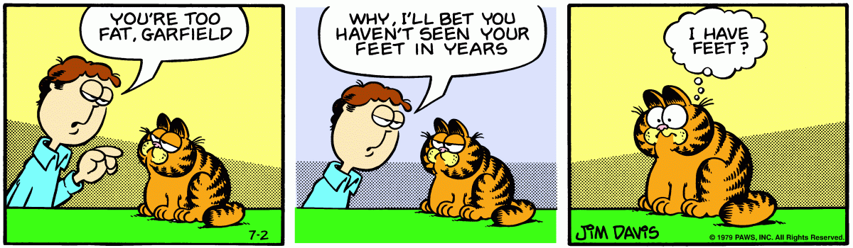 Garfield, July 2, 1979