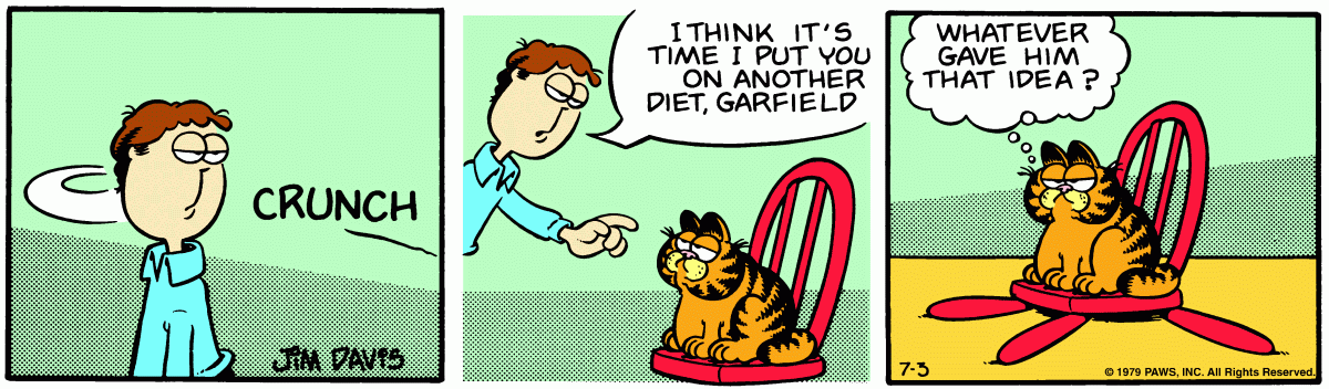 Garfield, July 3, 1979