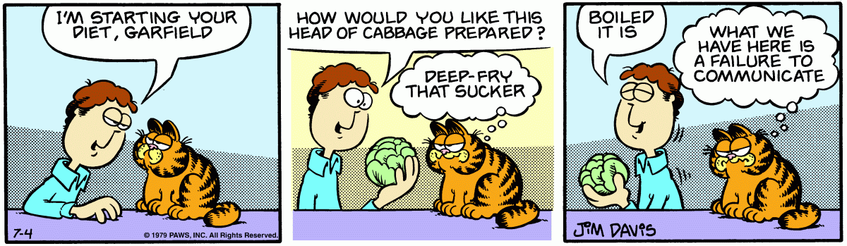 Garfield, July 4, 1979
