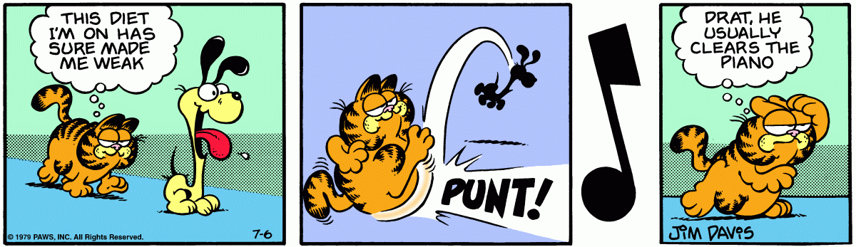 Garfield, July 6, 1979