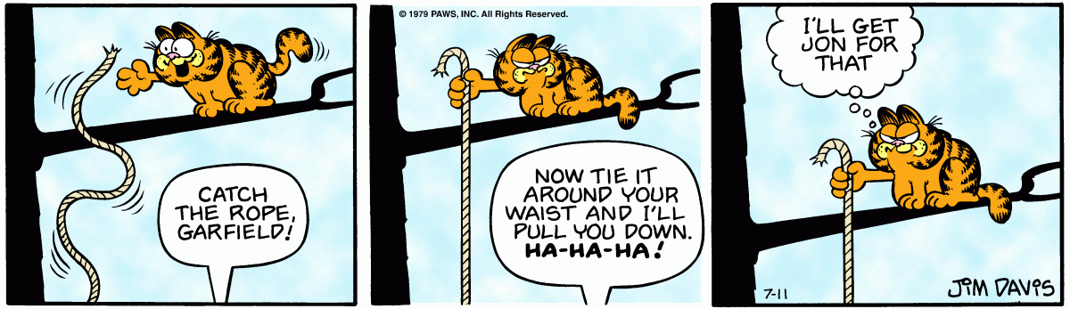 Garfield, July 11, 1979