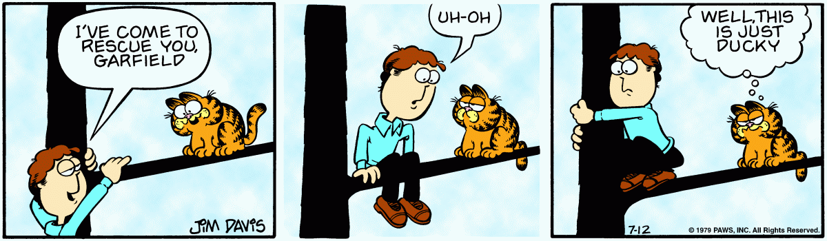 Garfield, July 12, 1979