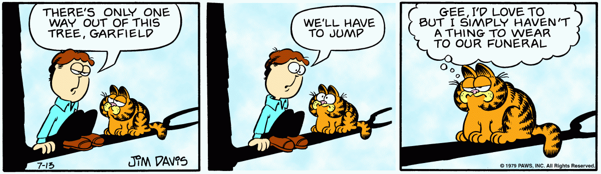 Garfield, July 13, 1979