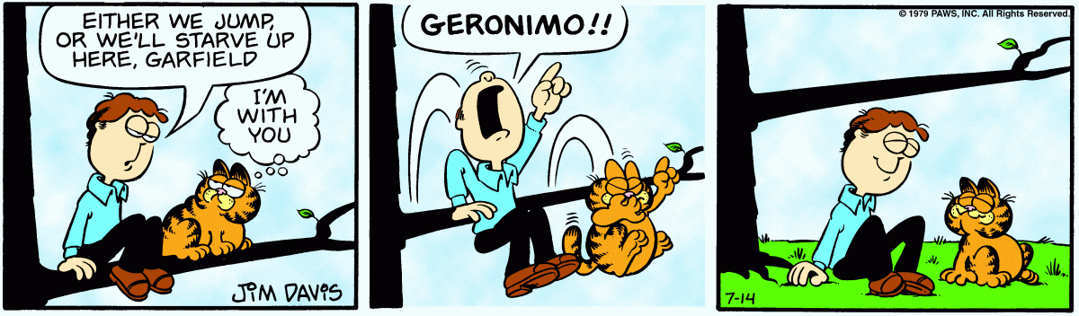 Garfield, July 14, 1979