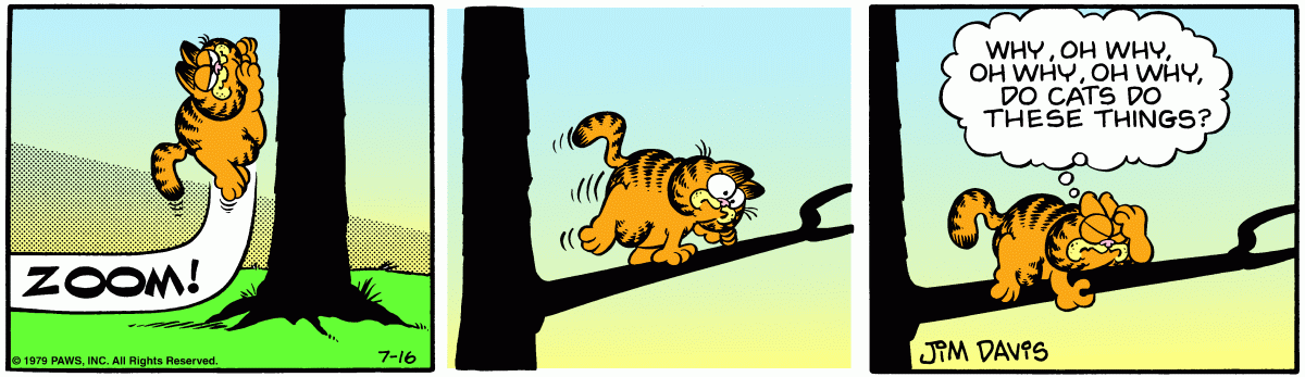 Garfield, July 16, 1979