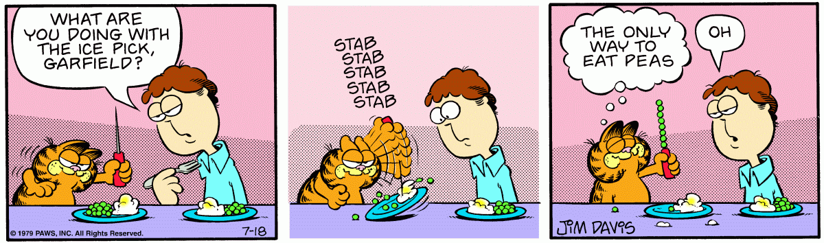 Garfield, July 18, 1979