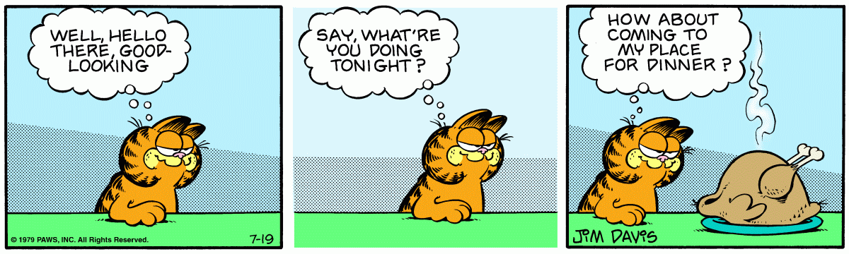 Garfield, July 19, 1979