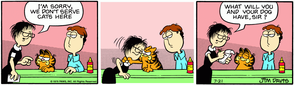 Garfield, July 21, 1979