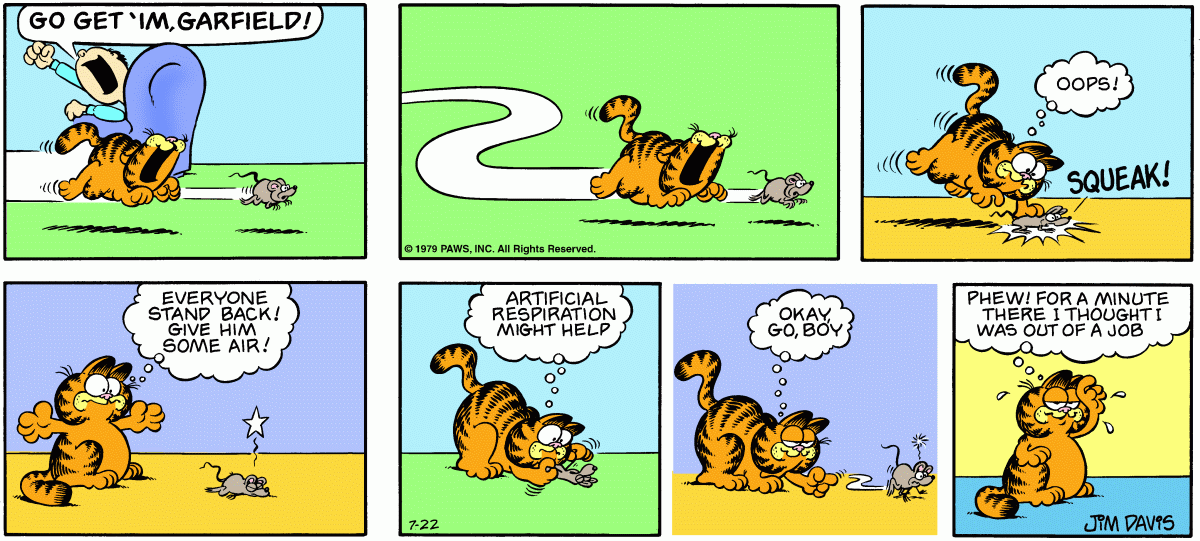 Garfield, July 22, 1979