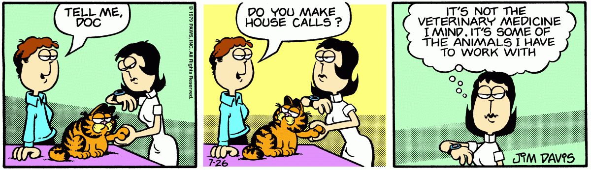 Garfield, July 26, 1979