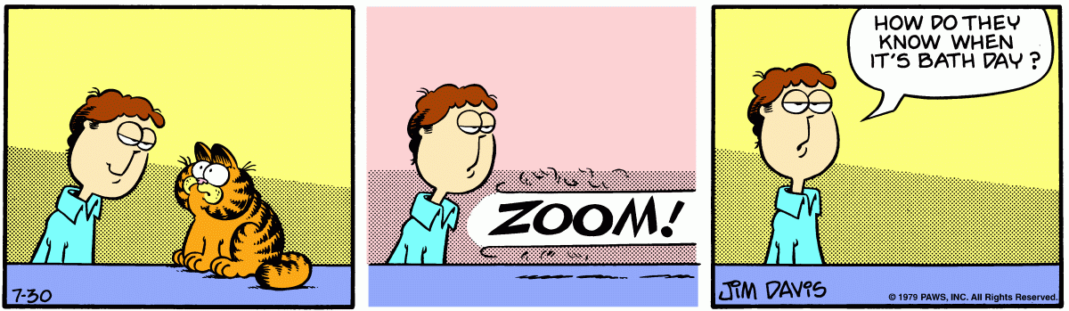 Garfield, July 30, 1979