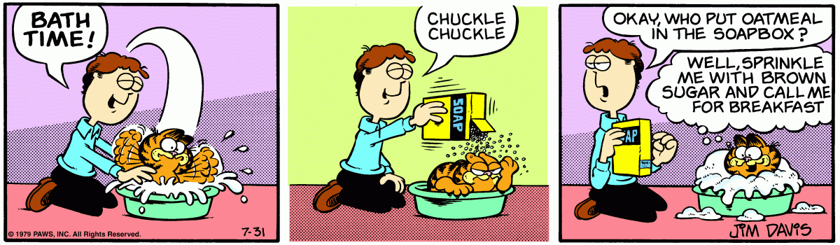 Garfield, July 31, 1979