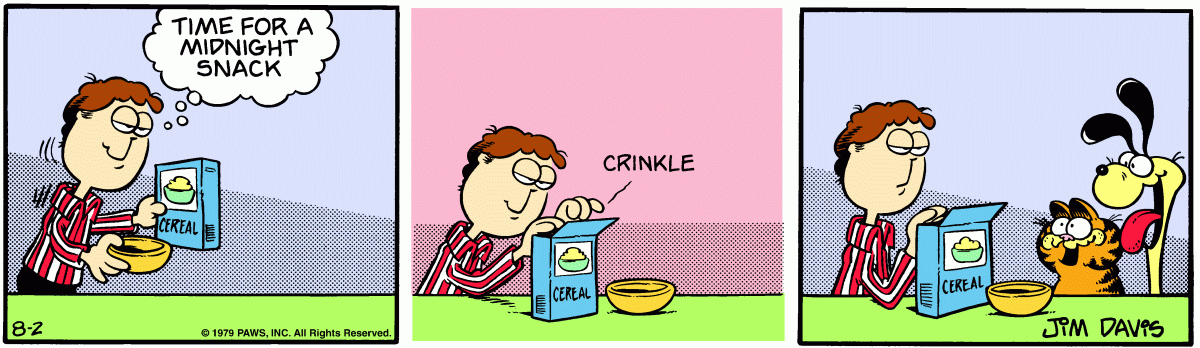 Garfield, August 2, 1979