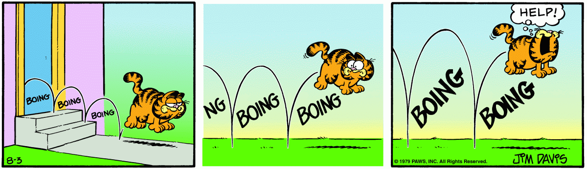 Garfield, August 3, 1979