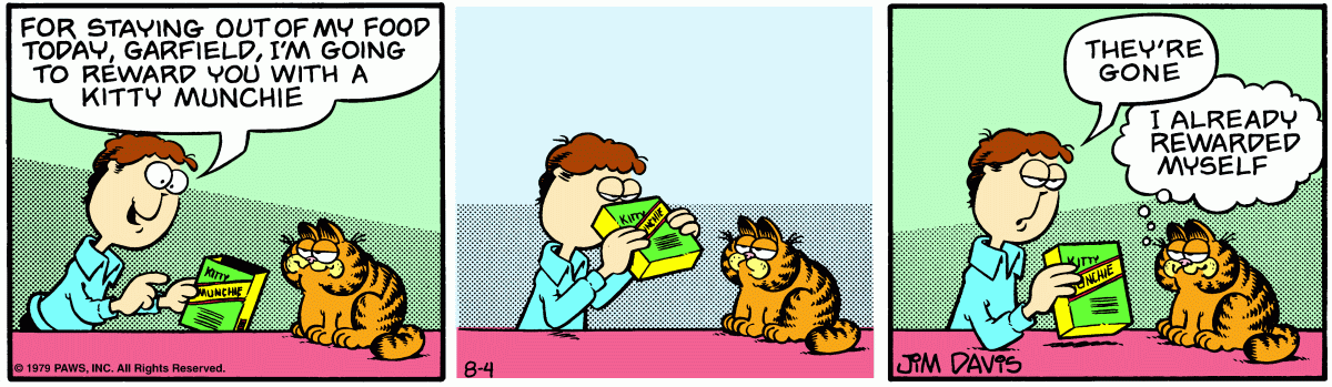 Garfield, August 4, 1979