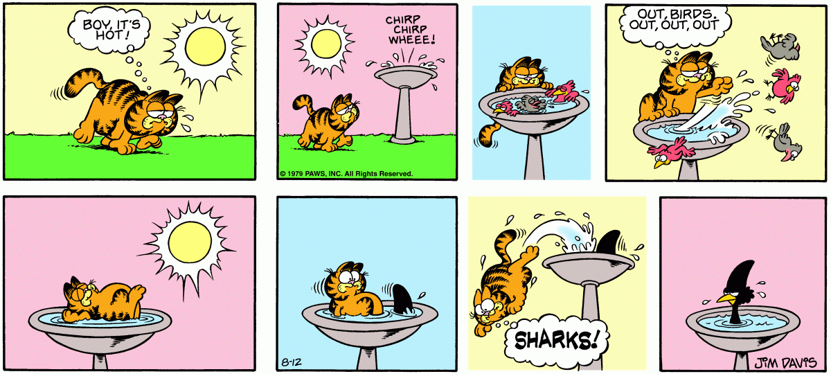 Garfield, August 12, 1979