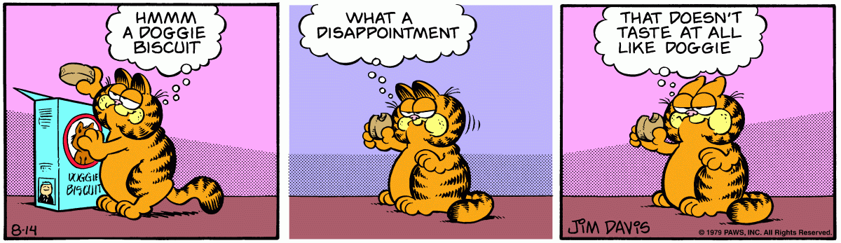 Garfield, August 14, 1979