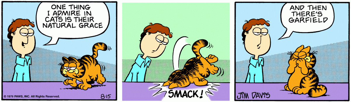 Garfield, August 15, 1979