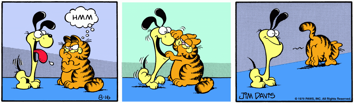 Garfield, August 16, 1979