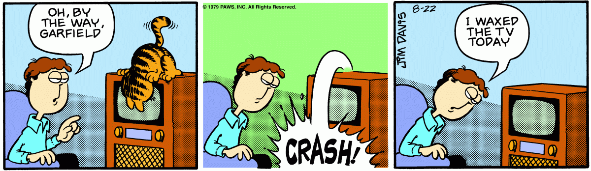 Garfield, August 22, 1979