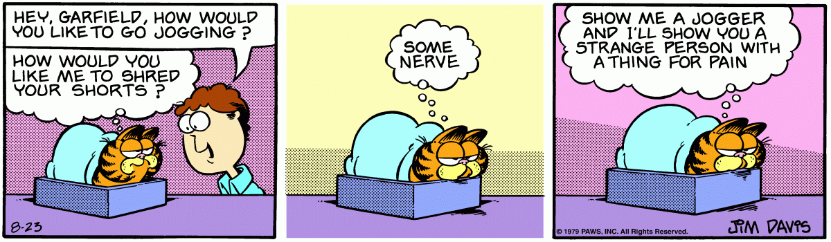 Garfield, August 23, 1979
