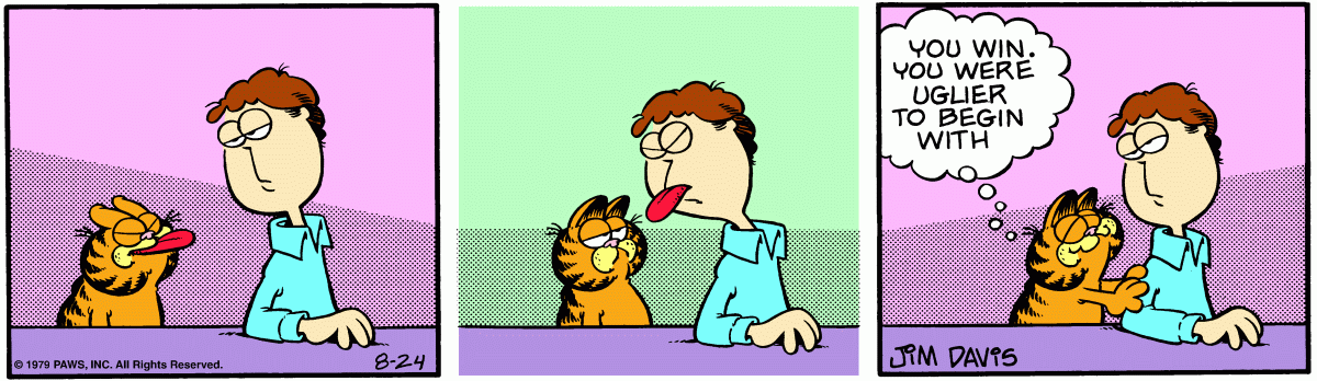 Garfield, August 24, 1979