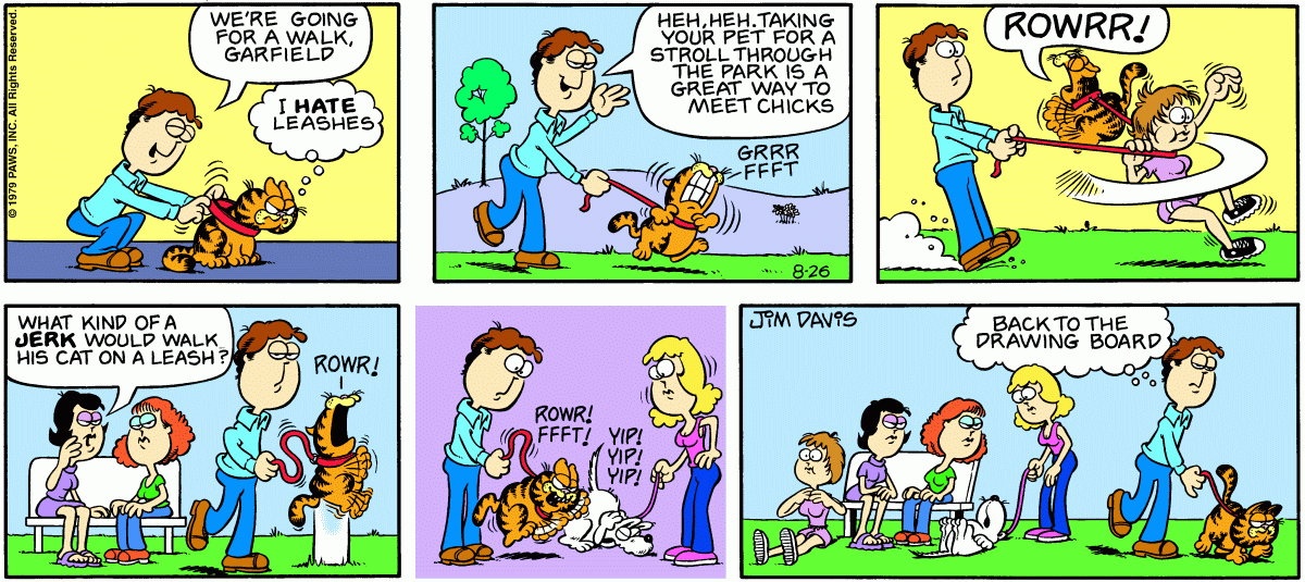 Garfield, August 26, 1979