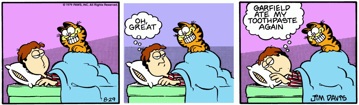 Garfield, August 29, 1979