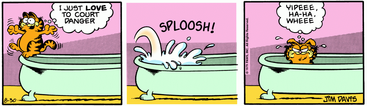 Garfield, August 30, 1979