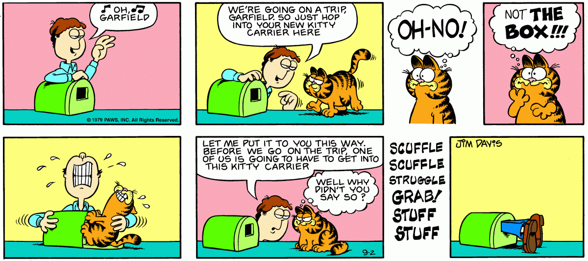 Garfield, September 2, 1979
