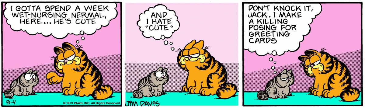 Garfield, September 4, 1979