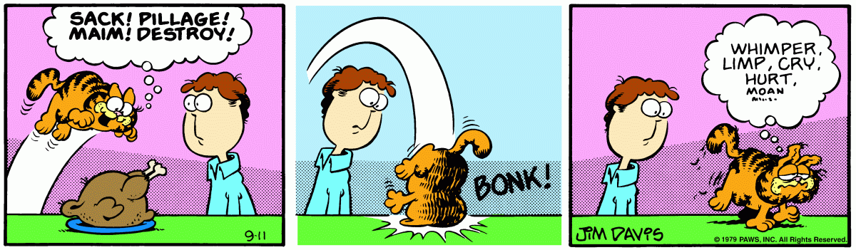 Garfield, September 11, 1979