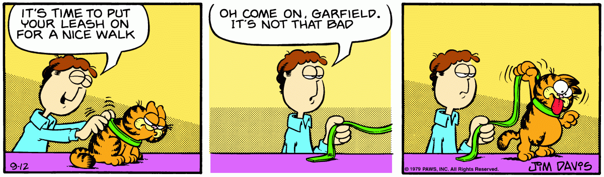 Garfield, September 12, 1979