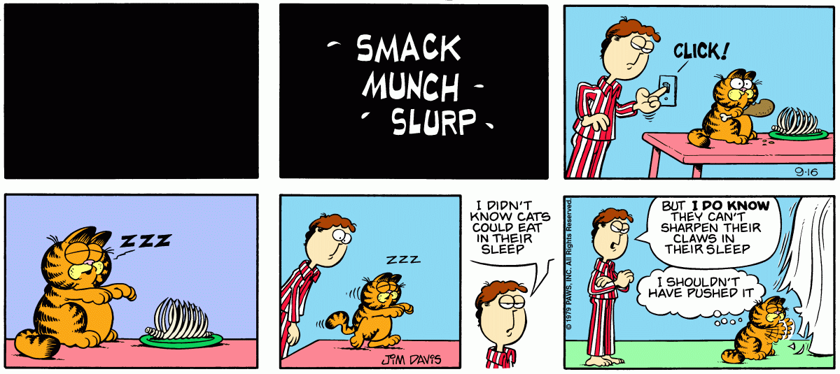 Garfield, September 16, 1979