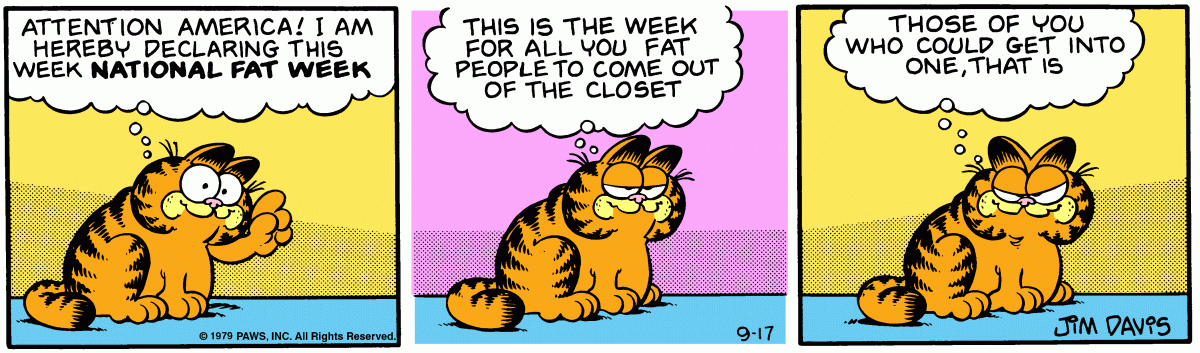 Garfield, September 17, 1979