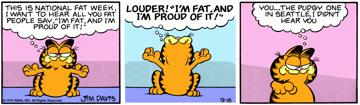 Garfield, September 18, 1979