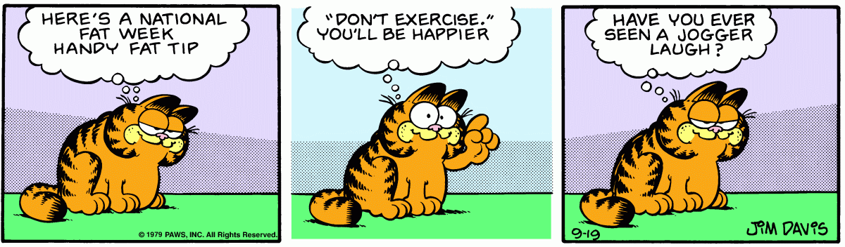 Garfield, September 19, 1979
