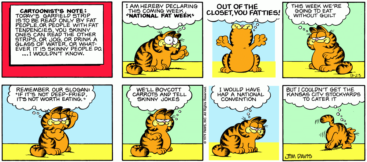 Garfield, September 23, 1979