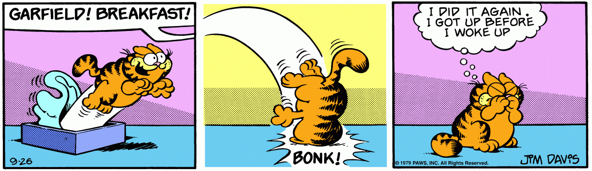 Garfield, September 26, 1979