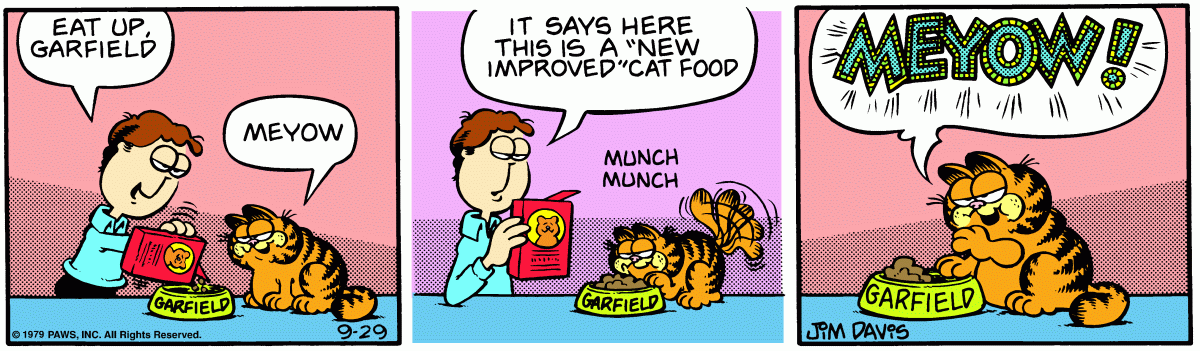 Garfield, September 29, 1979