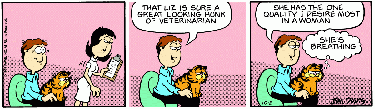 Garfield, October 2, 1979