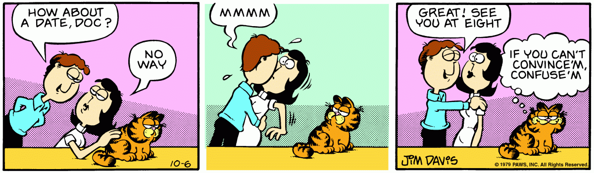 Garfield, October 6, 1979