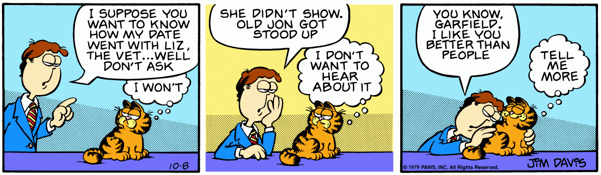 Garfield, October 8, 1979