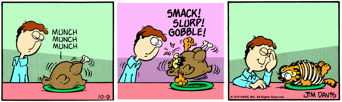 Garfield, October 9, 1979