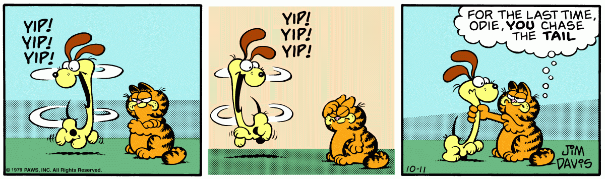 Garfield, October 11, 1979
