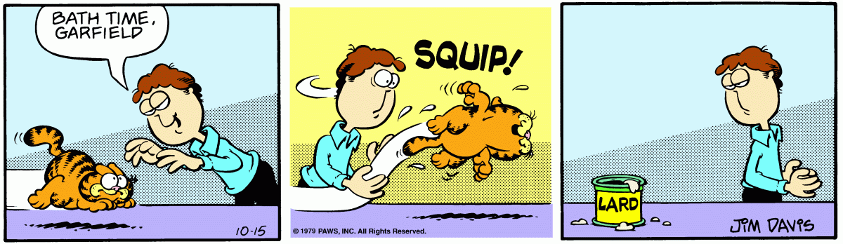Garfield, October 15, 1979
