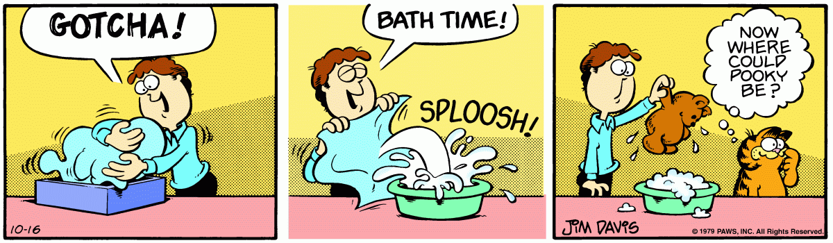 Garfield, October 16, 1979
