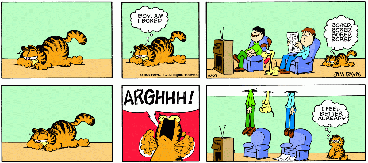 Garfield, October 21, 1979